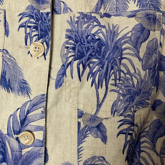 Tommy Bahama Women's Jacket Button Front Floral Print - Picture 2 of 7